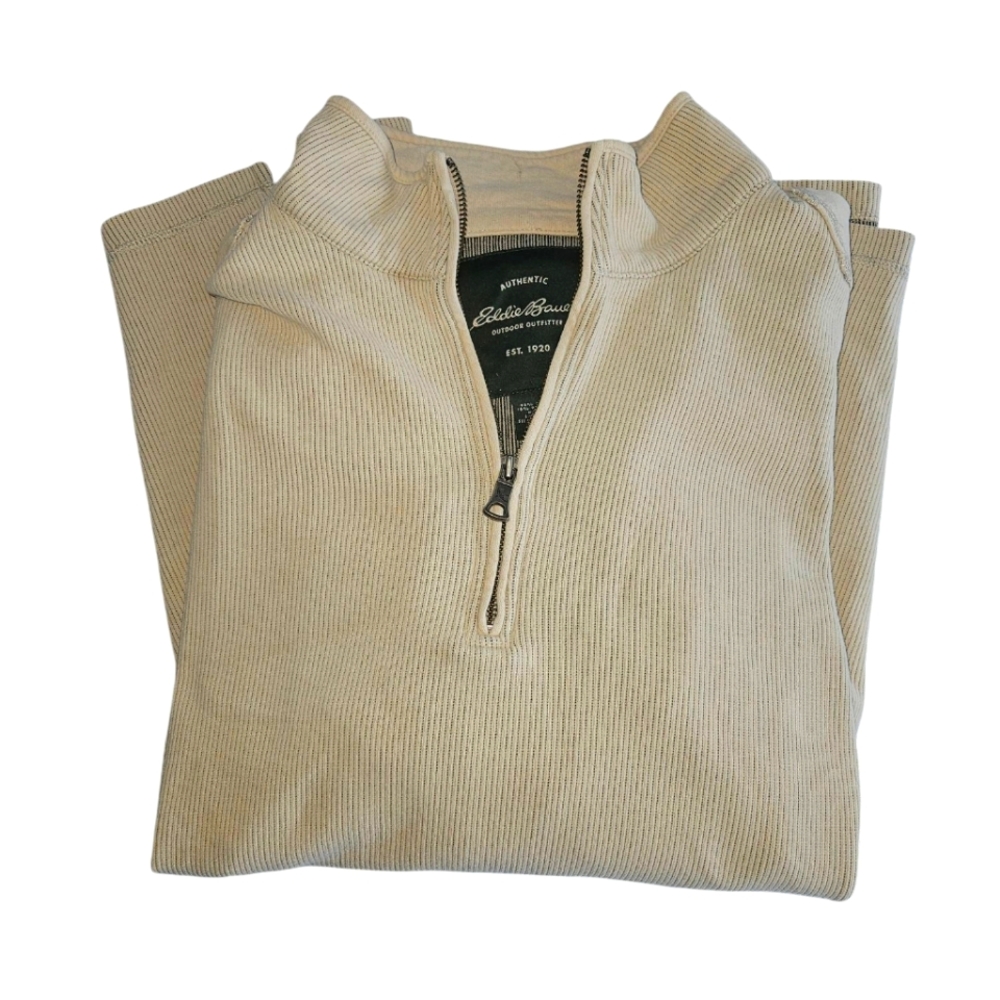 Eddie Bauer quarter zip pullover